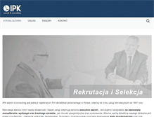 Tablet Screenshot of ipk.com.pl